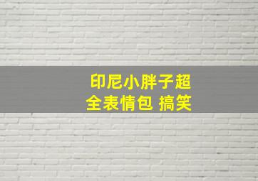 印尼小胖子超全表情包 搞笑